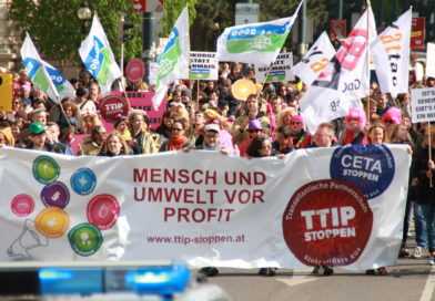Mit TTIP-Protesten gegen das System