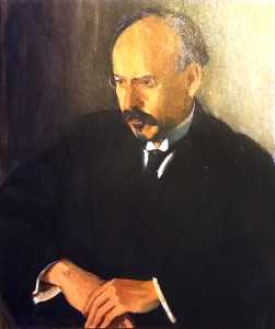 Hugo Breitner (1873-1946), Portrait von Ferdinand Kitt © Wien Museum
