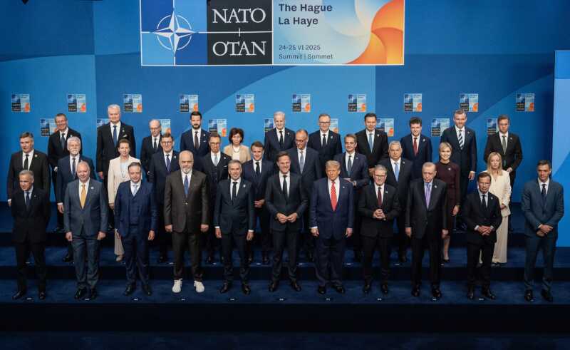 Foto vom NATO-Gipfel in Den Haag 2025 (Quelle) Ministerie van Buitenlandse Zaken, commons Wikimedia